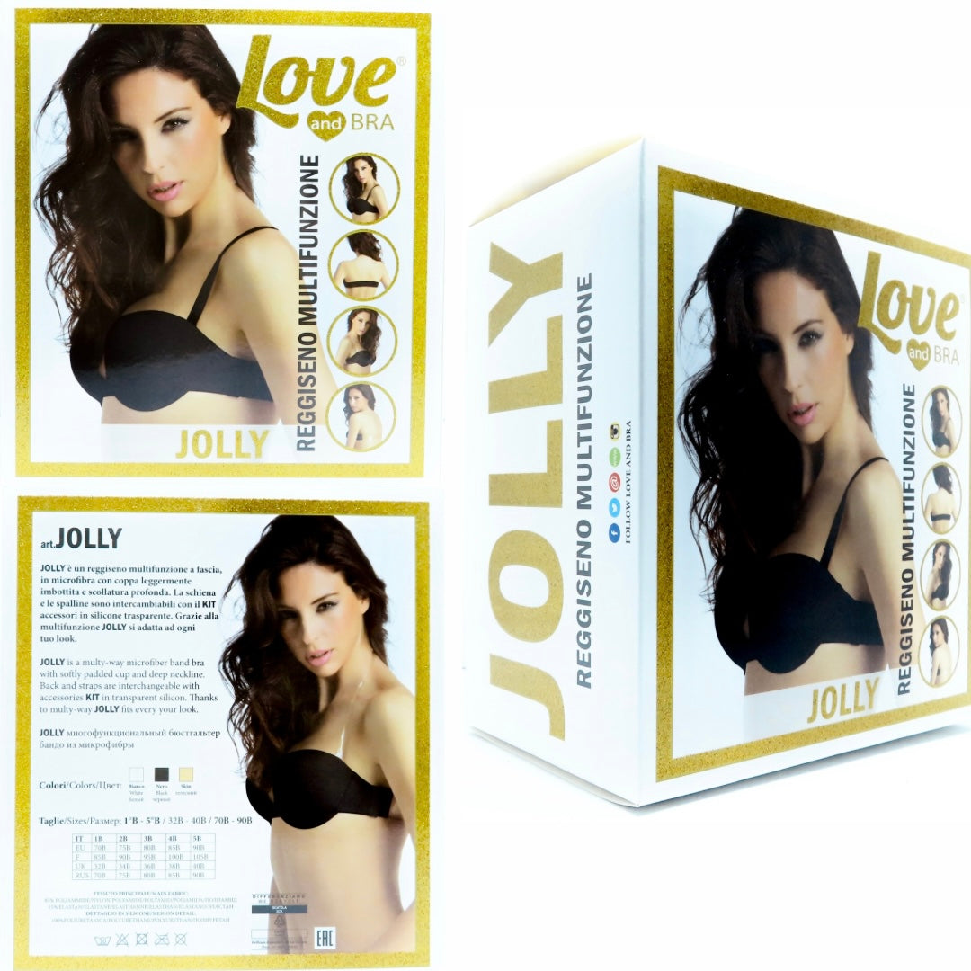 Jolly “Love and Bra”| Reggiseno fascia multifunzione