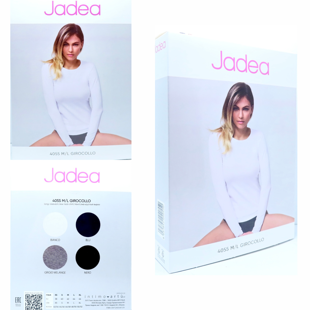 Maglia girocollo Jadea manica lunga| Art. 4055