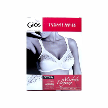 Gios| Reggiseno morbido in pizzo art. 985