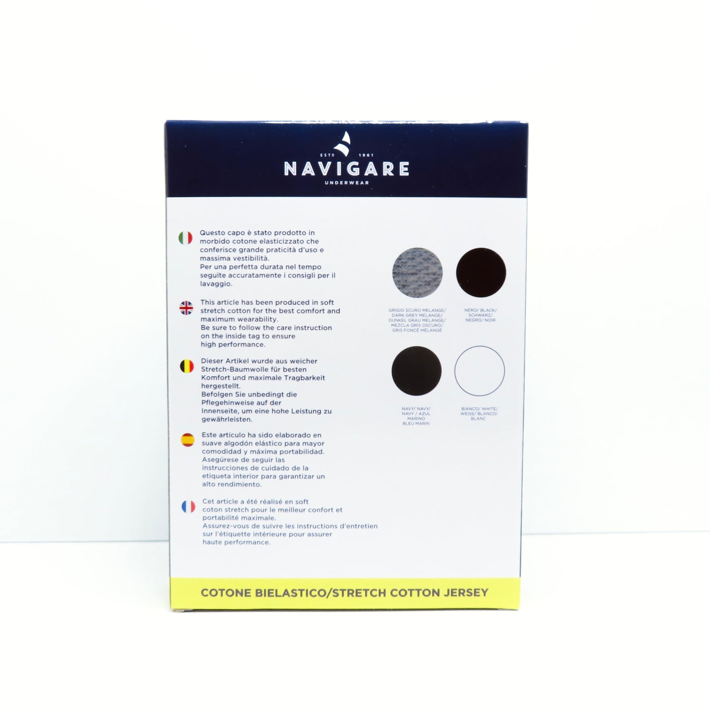 Slip Uomo Navigare 574E | Cotone Bio Elasticizzato