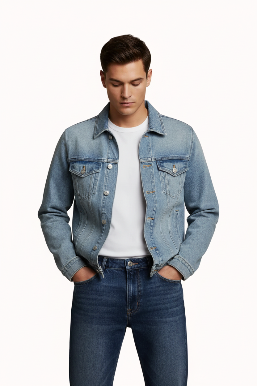 Giacca in denim uomo