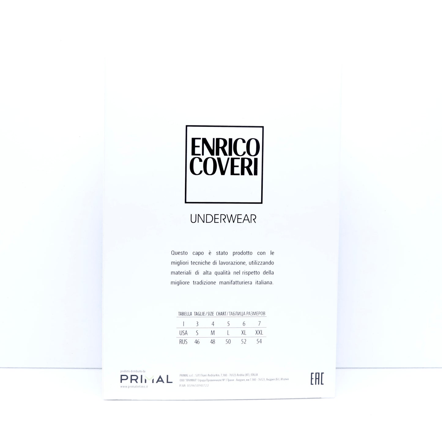 Boxer Uomo Enrico Coveri | Modello EB1002